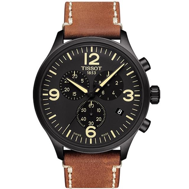 【TISSOT 天梭】T-Sport系列CHRONO XL 三眼經典復古時尚腕錶(T1166173605700) 【TISSOT 天梭】T-Sport系列CHRONO XL 三眼經典復古時尚腕錶(T1166173605700)