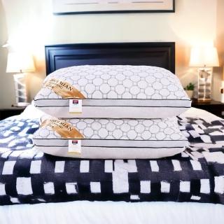 【七星級】飯店抗菌防蹣枕頭 二入 48cmx74cm/個(可水洗機洗)