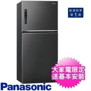 【Panasonic 國際牌】650公升二門變頻電冰箱星耀黑(NR-B659TV-A)