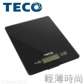 【TECO 東元】數位食物秤 XYFWT701(觸控 玻璃 料理秤 電子秤)