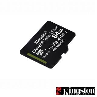 【Kingston 金士頓】Kingston Canvas Select Plus microSDXC 64GB 記憶卡(SDCS2/64GB)