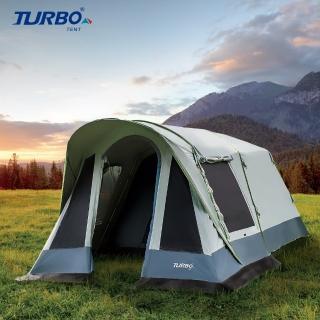 【Turbo Tent】Tourist 270 單件式ㄧ房一廳六人帳(速搭帳 全新版 全遮光 類黑膠)