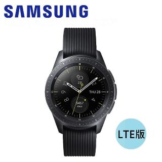 【SAMSUNG 三星】Galaxy Watch 1.2吋 LTE版-R815 午夜黑(42mm)