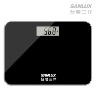 【SANLUX 台灣三洋】數位體重計(SYES-301M 黑色)