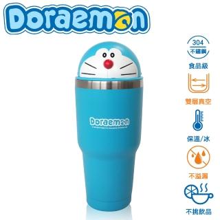 【Doraemon 哆啦A夢】304不鏽鋼陶瓷內膽真空保溫保冰杯(T21)