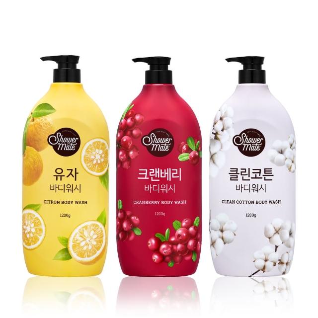 【微風如沐】韓國清爽美肌果香沐浴乳4瓶組