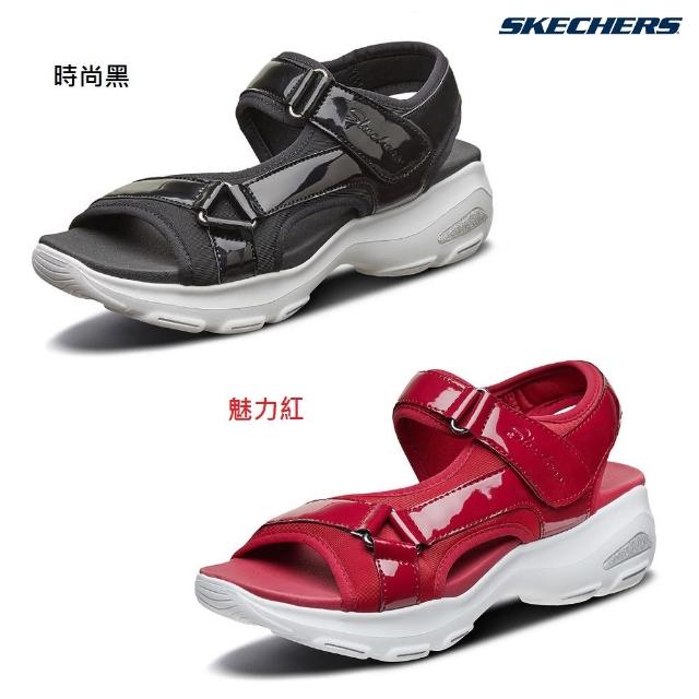 SKECHERS巨星最愛專利美形涼鞋韓國限定