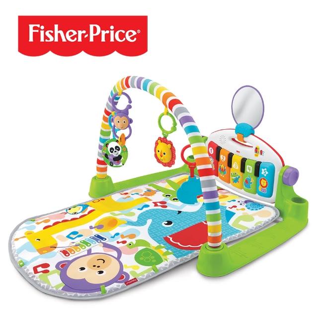 【Fisher-Price 費雪】可愛動物鋼琴健身器