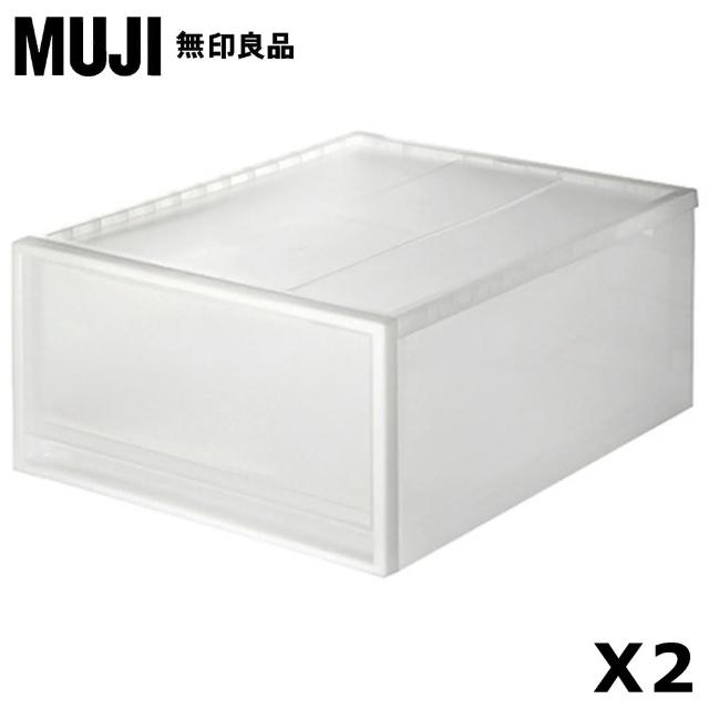 Muji 無印良品 Pp櫥箱 大 2入 Momo購物網