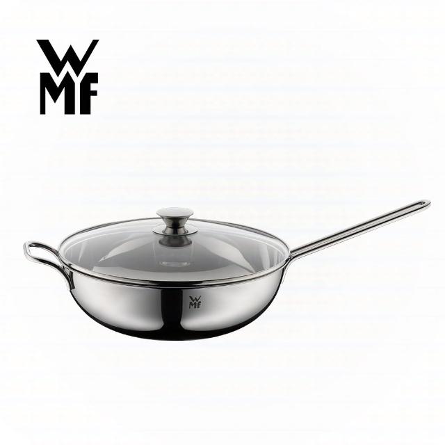 【WMF】不鏽鋼單手中式炒鍋 30cm(含蓋)