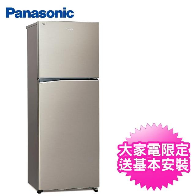 【Panasonic 國際牌】366公升一級能效雙門變頻冰箱-星耀金(NR-B370TV-S1)