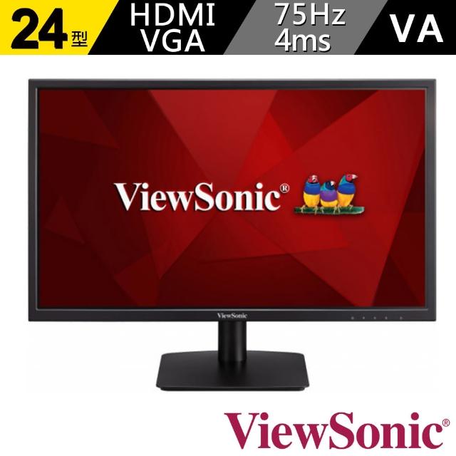 【ViewSonic 優派】VA2405-h 24型 FHD可壁掛顯示器