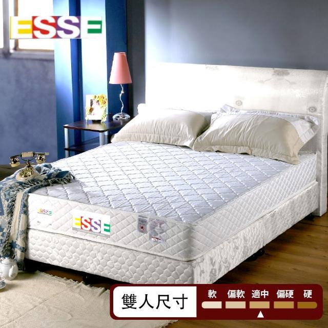 【ESSE御璽名床】防蹣抗菌精緻手工獨立筒床墊(雙人)