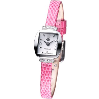 【Rosemont】骨董風玫瑰系列 優雅時尚錶(TRS016-03PK粉色)