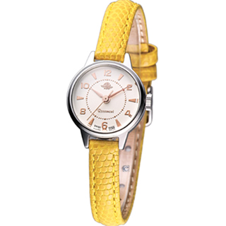【Rosemont】骨董風玫瑰系列 時尚腕錶   母親節(RS001-05黃色)