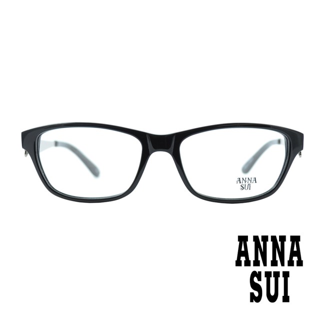 【ANNA SUI 安娜蘇】日系個性蝴蝶精雕造型光學眼鏡-黑銀(AS537-001)