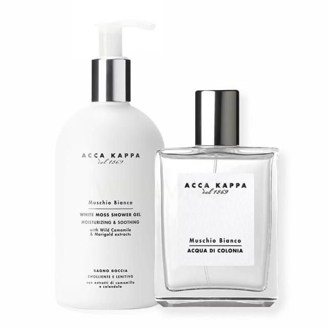 Acca Kappa 白麝香香水100ml 身體乳300ml二入組 中性古龍水真品平輸 Momo購物網