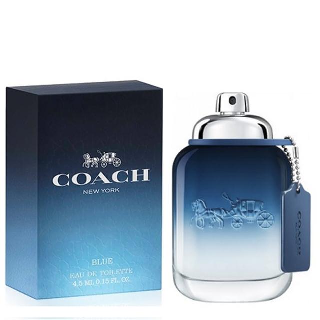 Coach Blue 時尚藍調男性淡香水100ml 平輸正貨 Momo購物網