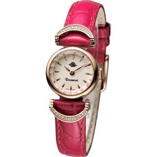 【Rosemont 玫瑰錶】茶香玫瑰系列VI 典雅時尚腕錶 母親節(TRS-032-05-RD)