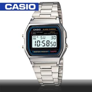 【CASIO 卡西歐】日系-復古風數字電子錶(A158WA)