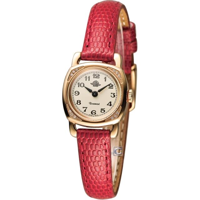 【Rosemont】玫瑰錶迷你版玫瑰系列 時尚腕錶   母親節(TRS-029-05-RD)