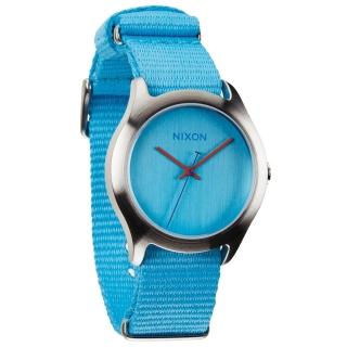 【NIXON】MOD 戶外冒險休閒腕錶-水藍(A348606)