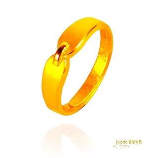 【J’code 真愛密碼】平凡幸福戒指-女戒(時尚金飾)