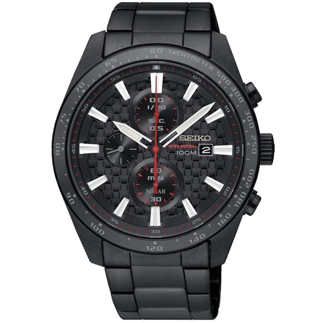 【SEIKO 精工】Criteria勁速交鋒計時腕錶(V176-0AW0SD SSC657P1)