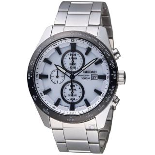 【SEIKO 精工】Criteria勁速交鋒計時腕錶(V176-0AV0W SSC653P1)