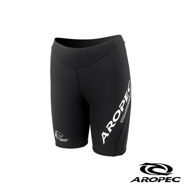【AROPEC】Compression Shorts Ⅱ 女款運動機能短褲(黑)