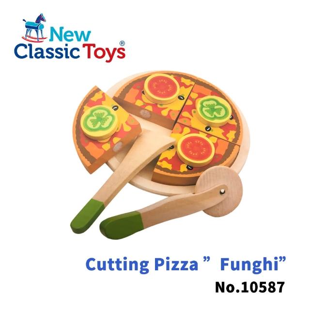 【荷蘭New Classic Toys】鄉村蘑菇比薩切切樂(10587)
