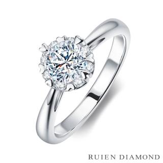 【RUIEN DIAMOND】GIA30分 D VVS2 3EX(18K白金 鑽石戒指)