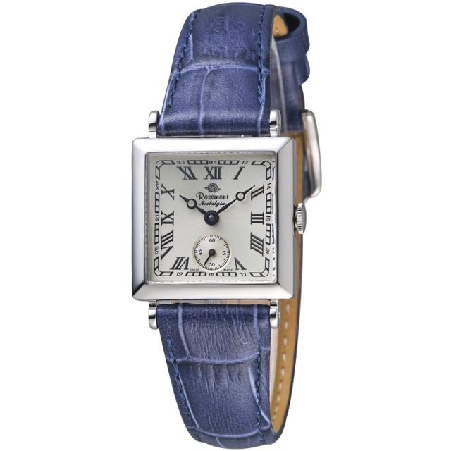 【玫瑰錶 Rosemont】戀舊系列時尚腕錶 618年中慶(TN011-03-DBU藍)