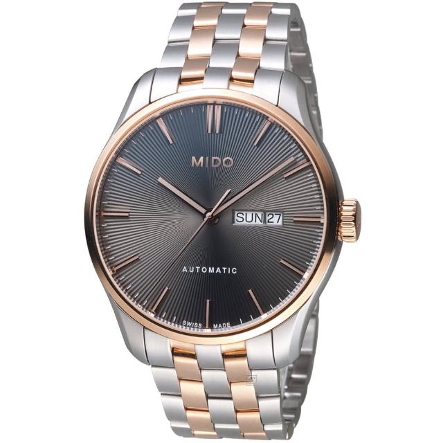 【MIDO美度 官方授權】Belluna Gent系列時尚紳士腕錶(M0246302206100)