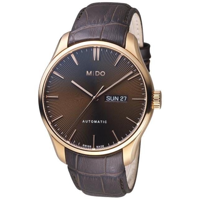 【MIDO美度 官方授權】Belluna Gent系列時尚紳士腕錶(M0246303629100)