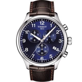 【TISSOT天梭 官方授權】CHRONO XL CLASSIC計時腕錶(T1166171604700)
