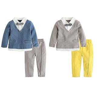 【Baby 童衣】寶寶套裝 紳士造型上衣褲子 92025(共兩色)