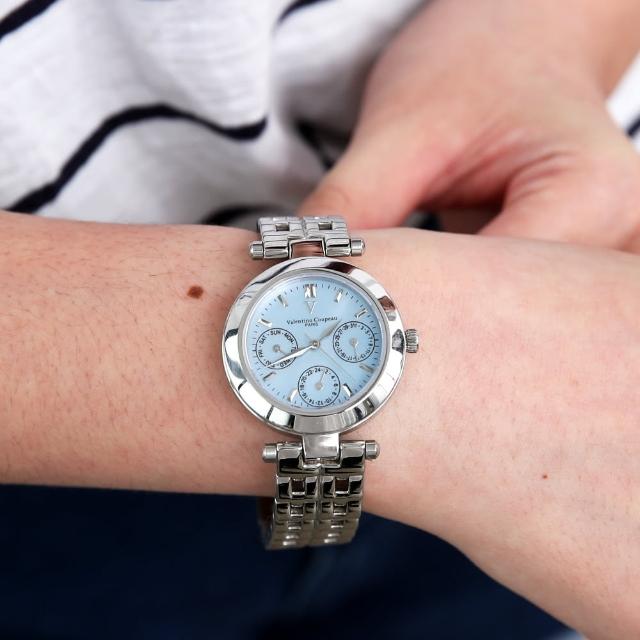 【Valentino Coupeau】精緻三眼女款腕錶