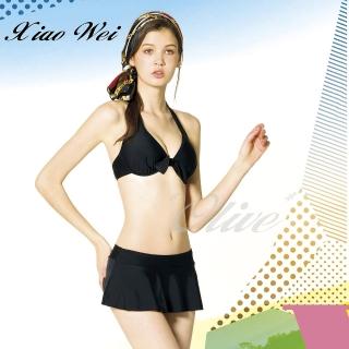 【梅林品牌】時尚大女二件式鋼圈比基尼泳裝(NO.M8424)