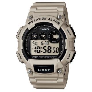 【CASIO】專業級震動潮流電子錶(W-735H-8A2)