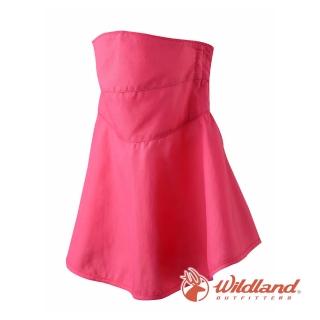 【Wildland 荒野】中性 涼感紗抗UV口罩-玫瑰紅 W1802-20(防曬口罩/機車/半罩/抗UV)