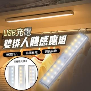 【Imakara】usb充電雙排人體感應燈