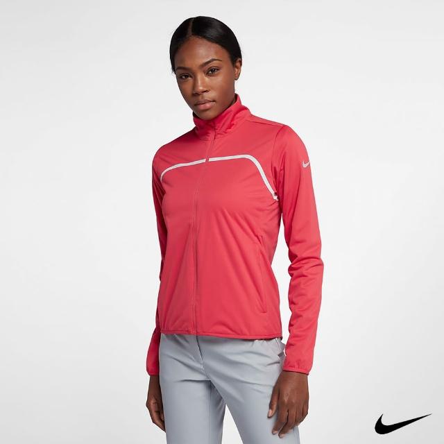 【NIKE 耐吉】Nike Golf 女 高爾夫運動夾克外套 桃紅 887064-691