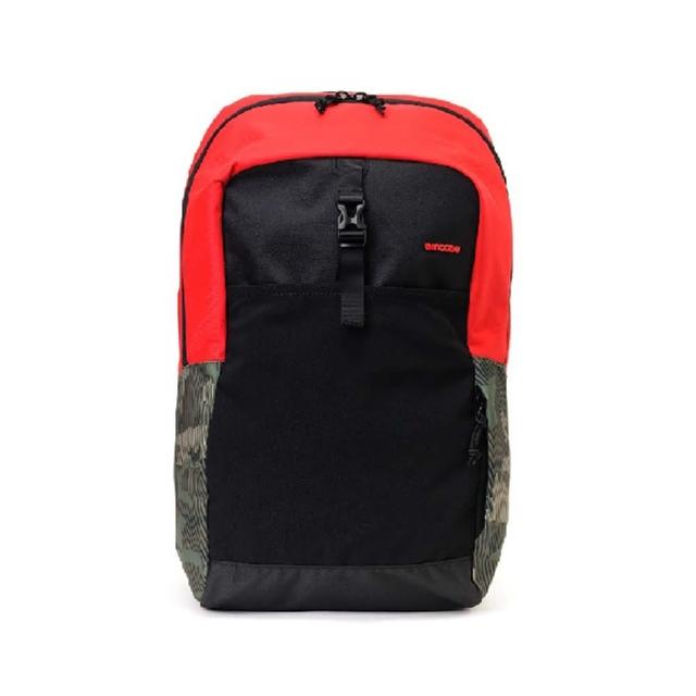 【Incase】Cargo Backpack 雙色拼接款背包(紅)