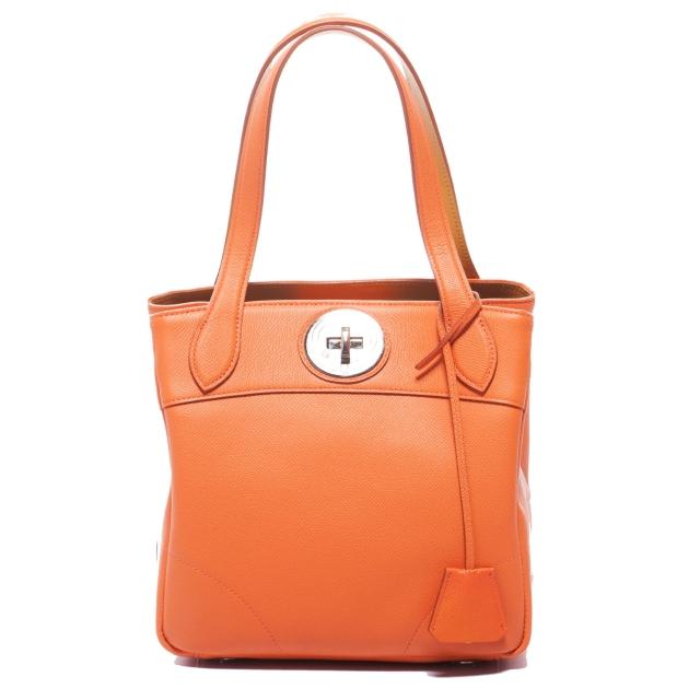 orange tote box