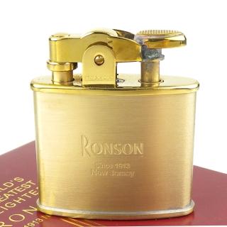 【RONSON】Standard系列-燃油打火機(黃銅款)