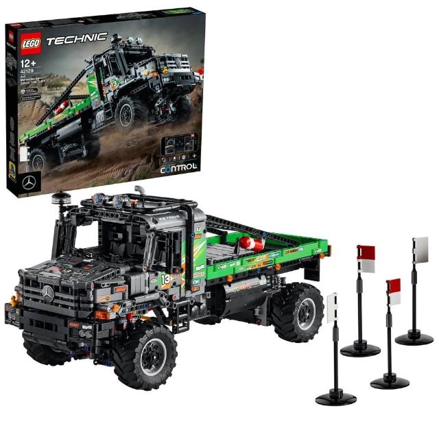 【LEGO 樂高】科技系列 42129 4x4 Mercedes-Benz Zetros Trial Truck(賓士 卡車)