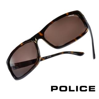 【POLICE】義大利警察都會款個性型男眼鏡-膠框(豹紋-POS1883-0722)