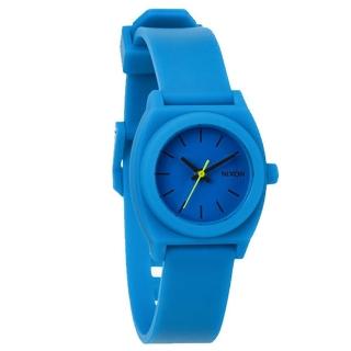 【NIXON】TIME TELLER P 躍動普普個性腕錶-藍-小(NXA425314)