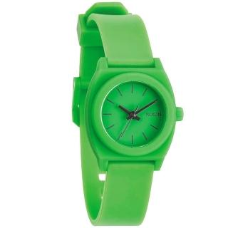【NIXON】TIME TELLER P 躍動普普個性腕錶-綠-小(NXA425330)